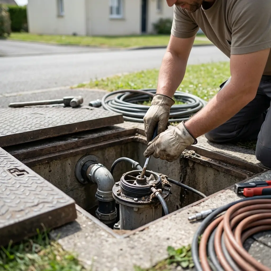 Débouchage pompe de relevage Montévrain (77144)