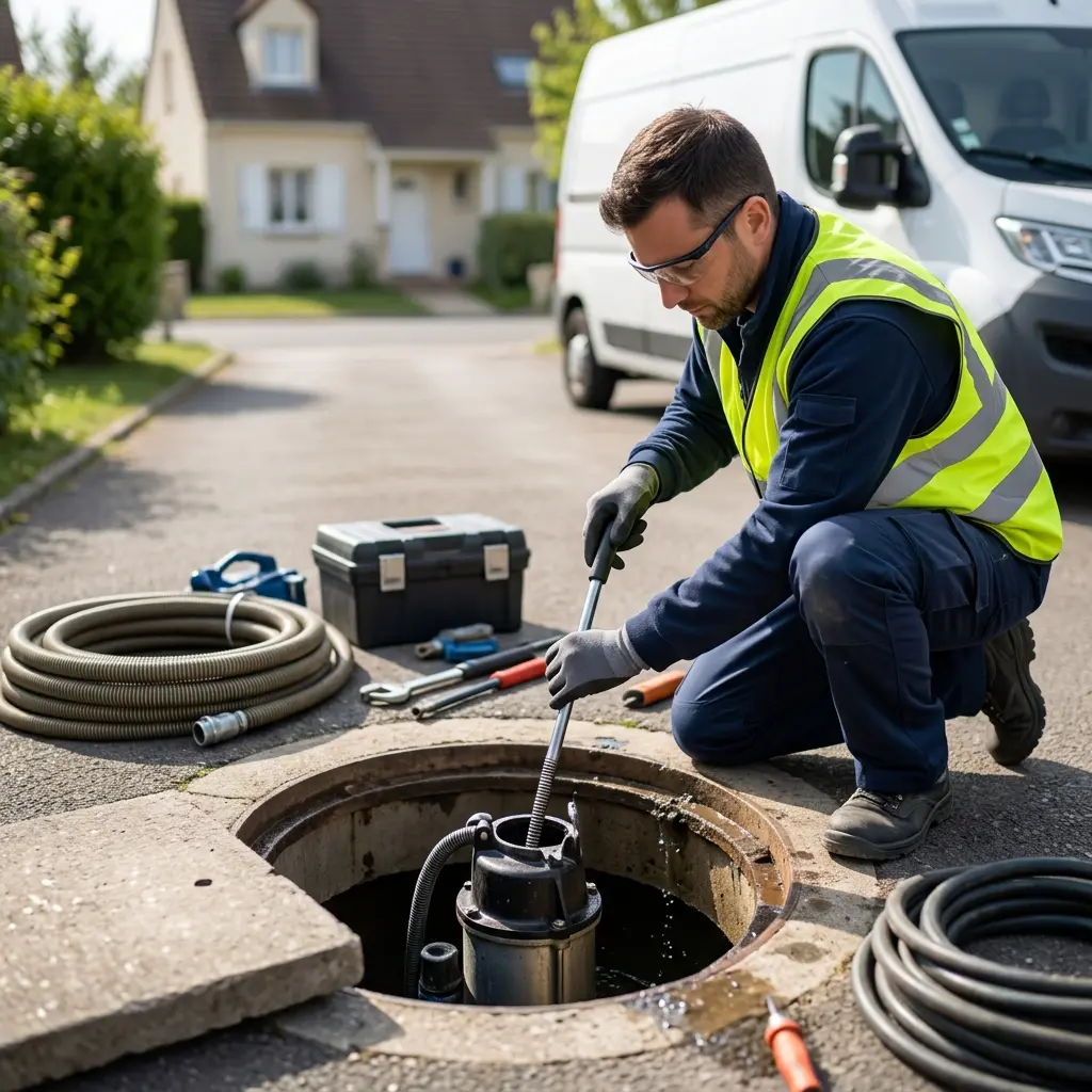 Comment réagir face à une pompe de relevage obstruée ?