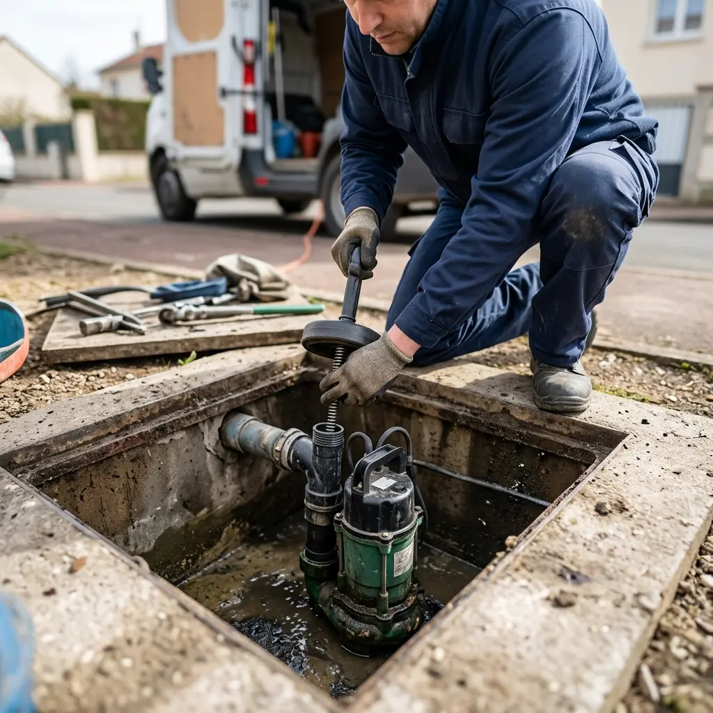Débouchage pompe de relevage Torcy (77200)