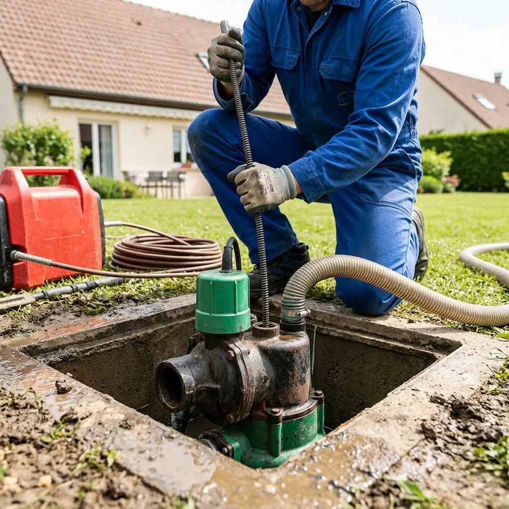 Débouchage pompe de relevage Moussy-le-Neuf (77230)