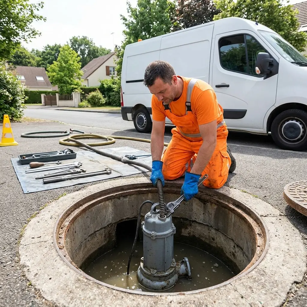 Débouchage pompe de relevage Combs-la-Ville (77380)