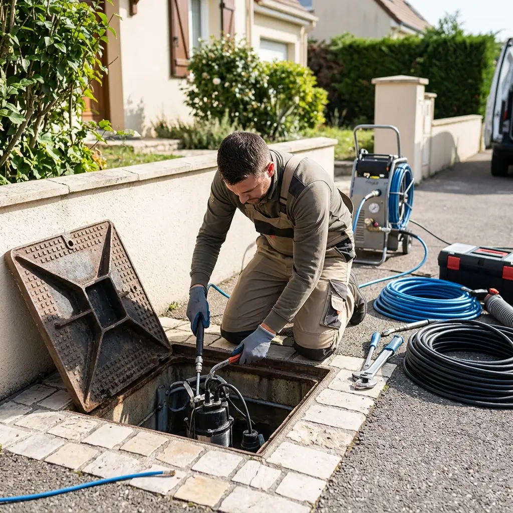 Débouchage pompe de relevage Montry (77450)