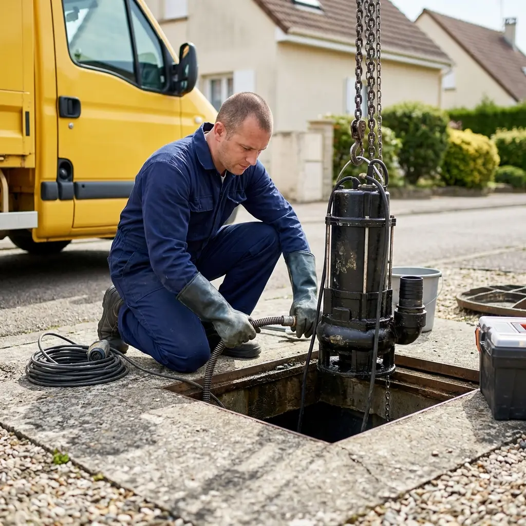 Débouchage pompe de relevage Rebais (77510)