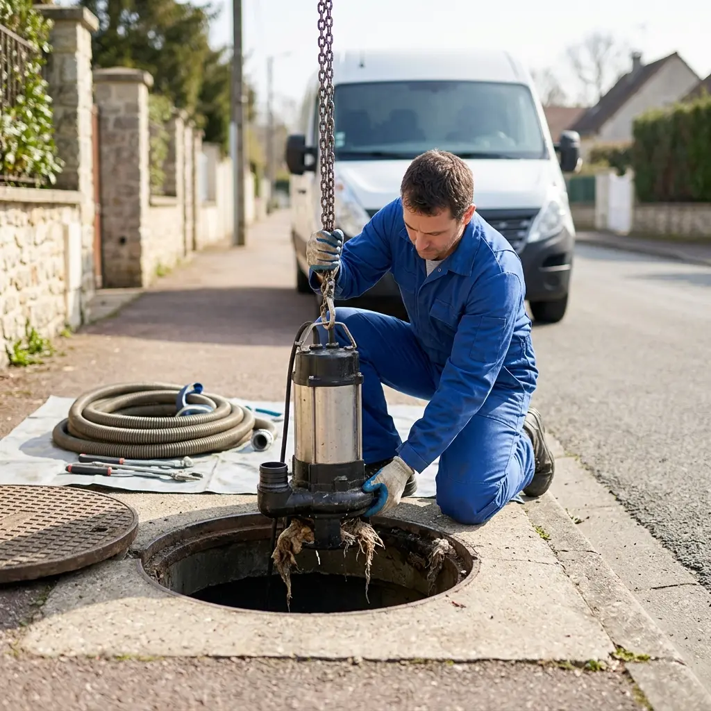 Débouchage pompe de relevage Villiers-sur-Morin (77580)