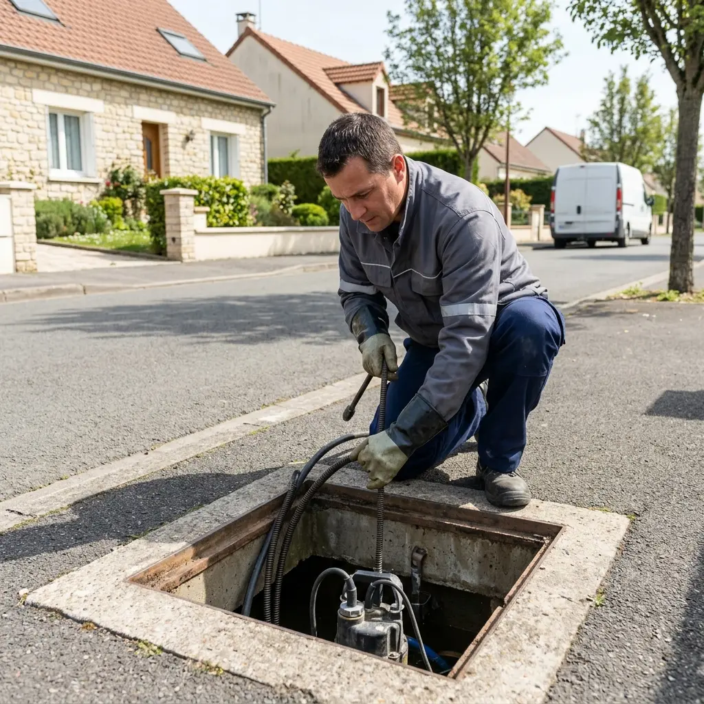 Débouchage pompe de relevage Chartrettes (77590)