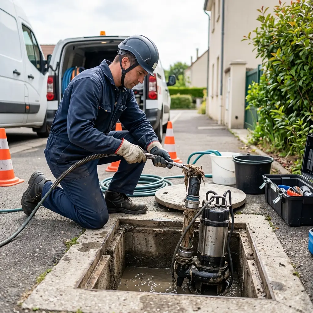 Débouchage pompe de relevage Le Châtelet-en-Brie (77820)