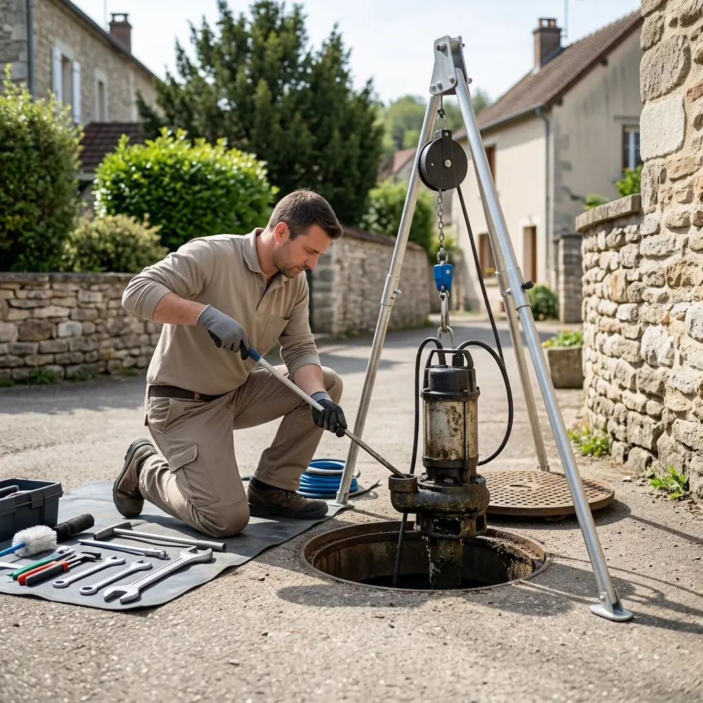 Débouchage pompe de relevage Samois-sur-Seine (77920)