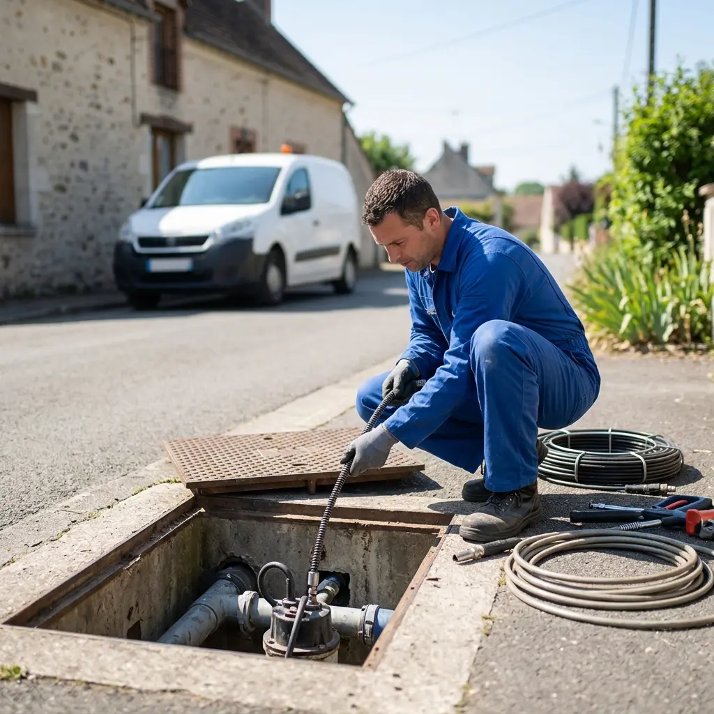 Débouchage pompe de relevage Chailly-en-Bière (77930)