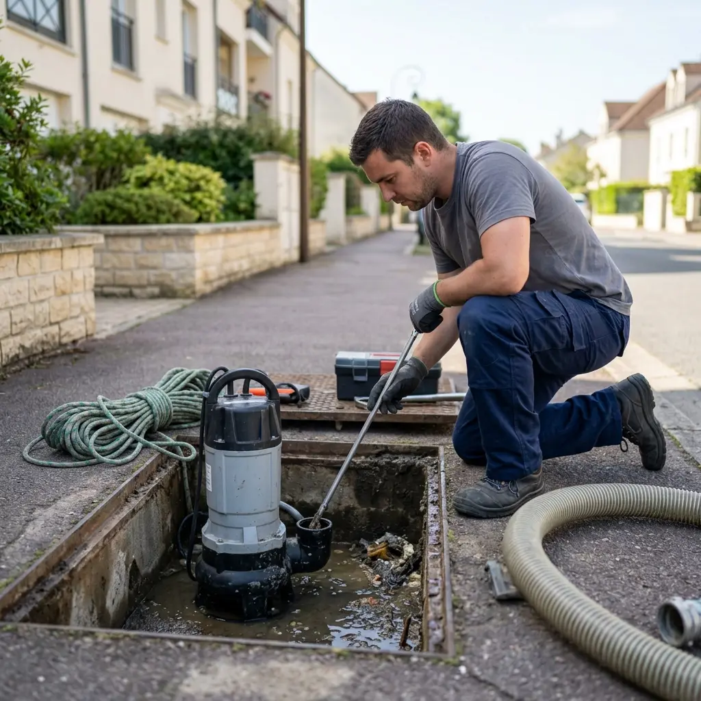 Débouchage pompe de relevage Le Chesnay-Rocquencourt (78150)