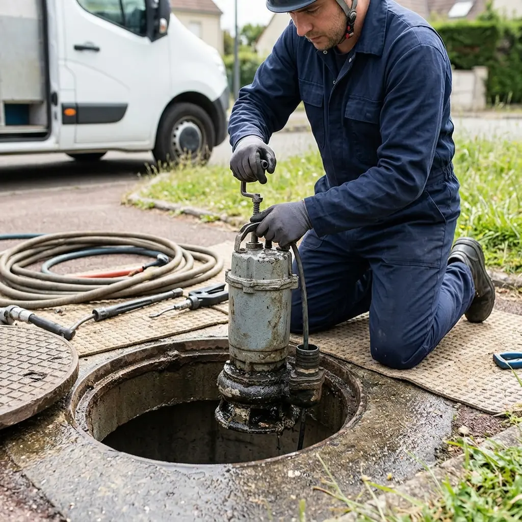 Débouchage pompe de relevage Viroflay (78220)
