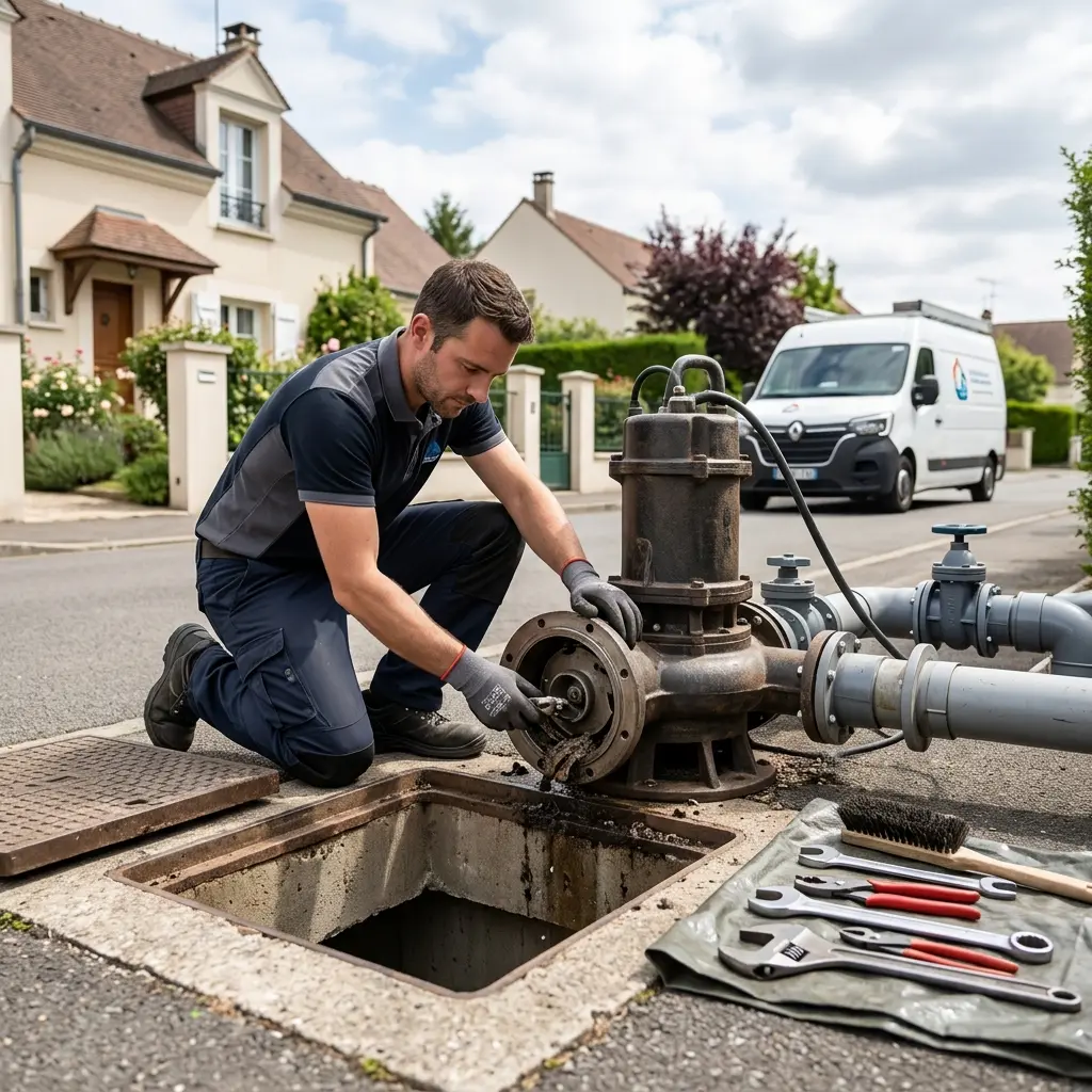 Débouchage pompe de relevage Le Pecq (78230)