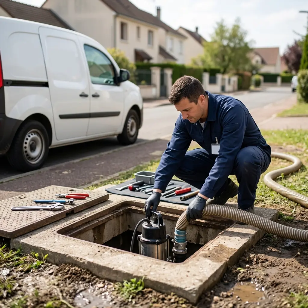 Débouchage pompe de relevage Mézy-sur-Seine (78250)