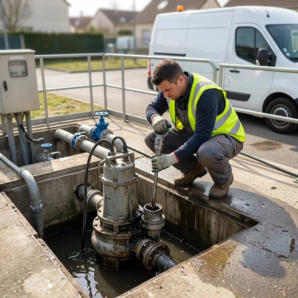 Débouchage pompe de relevage Achères (78260)