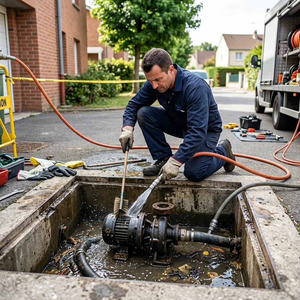Débouchage pompe de relevage Fontenay-le-Fleury (78330)