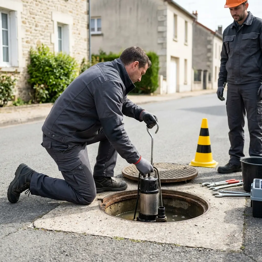 Débouchage pompe de relevage Bouafle (78410)