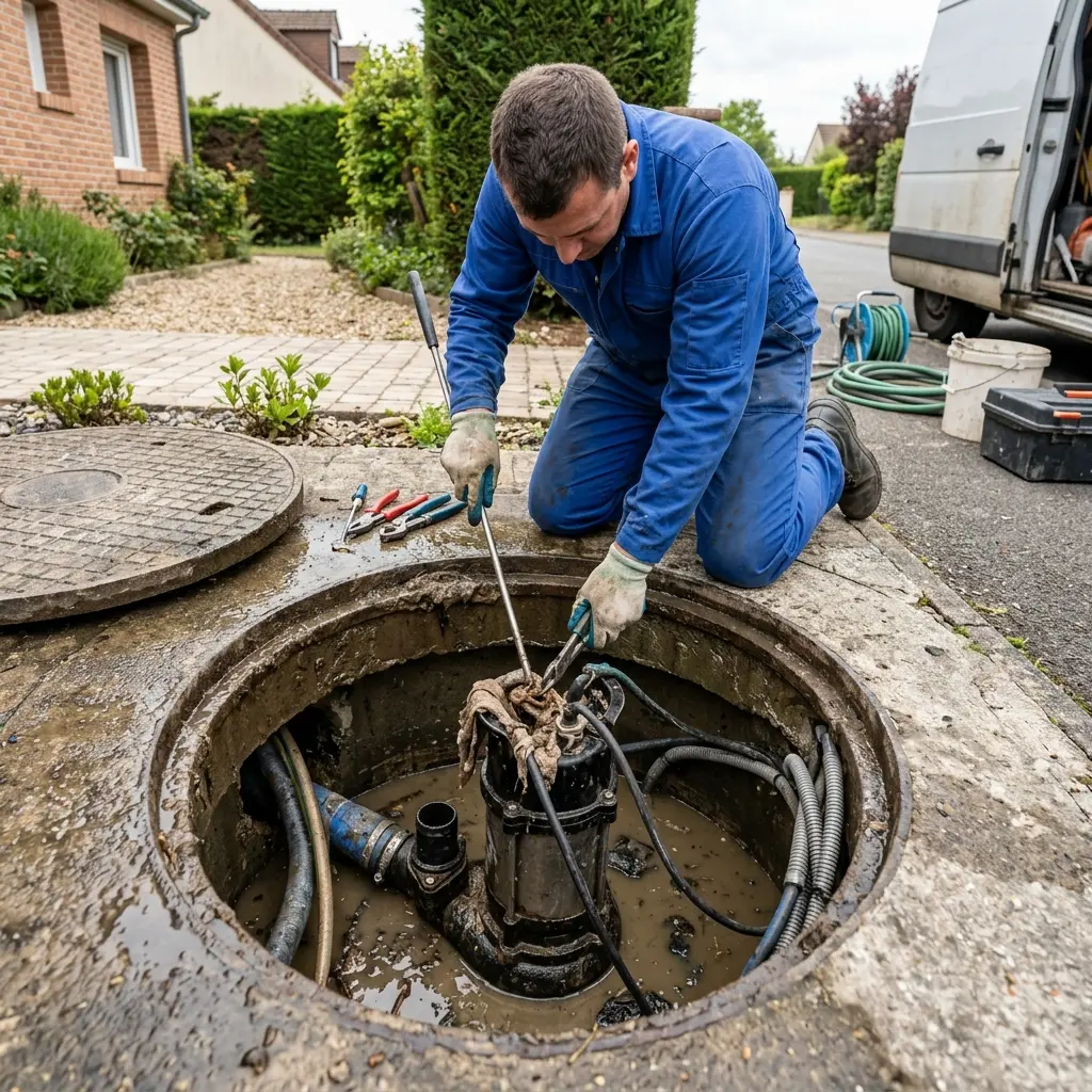Débouchage pompe de relevage Villepreux (78450)