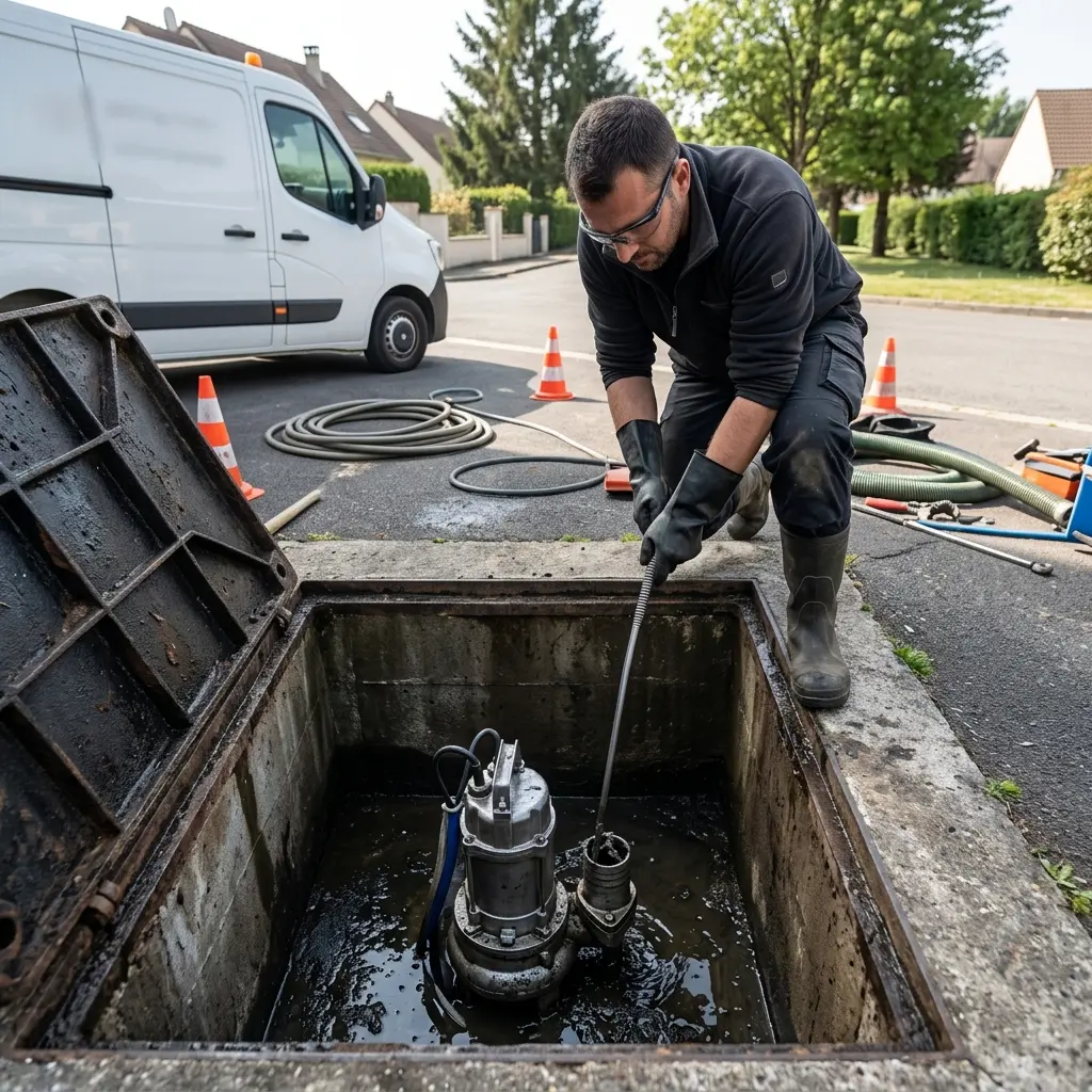 Débouchage pompe de relevage Vernouillet (78540)
