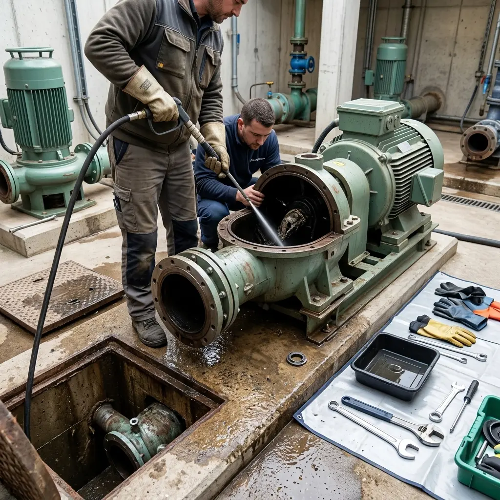 Débouchage pompe de relevage Le Port-Marly (78560)