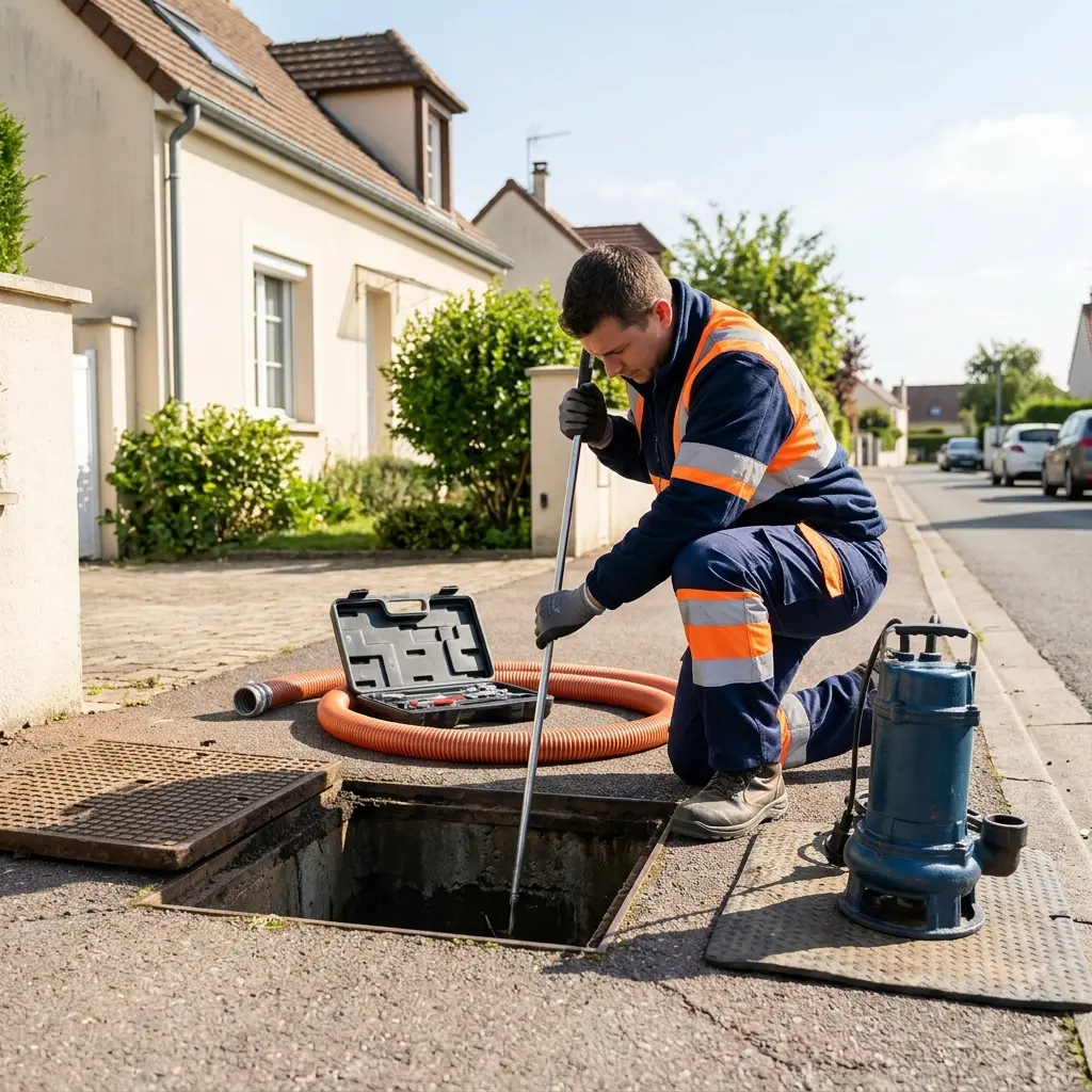 Débouchage pompe de relevage Ablis (78660)