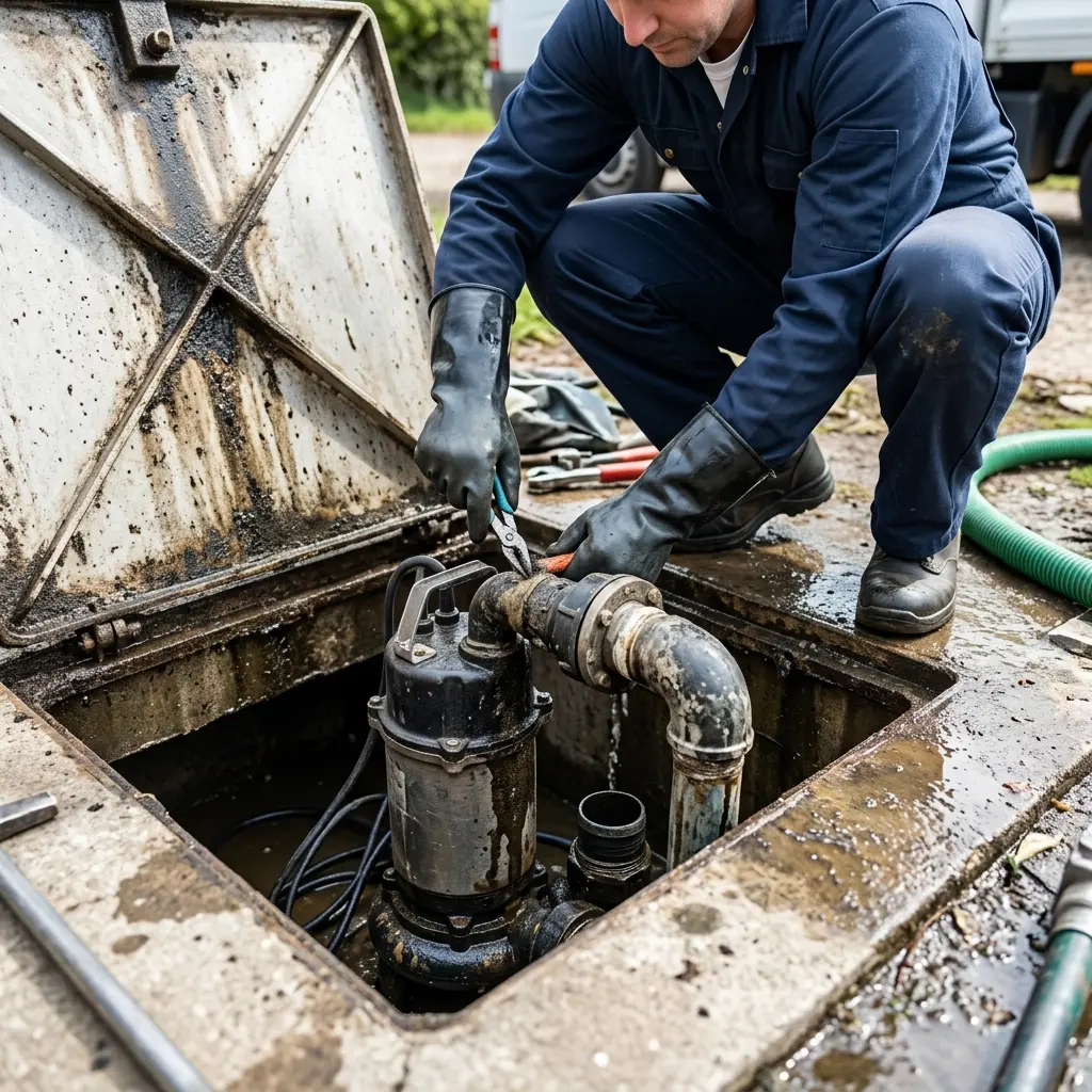 Débouchage pompe de relevage Bonnelles (78830)