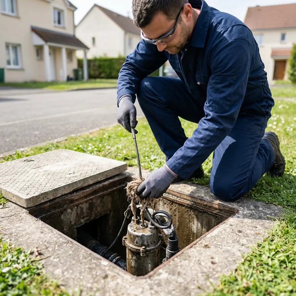 Débouchage pompe de relevage Ecquevilly (78920)