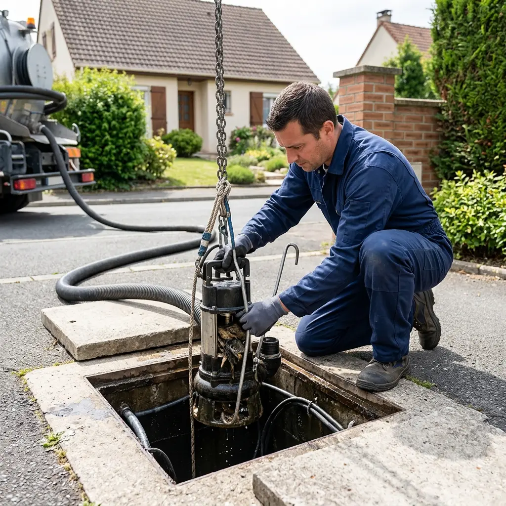 Débouchage pompe de relevage La Queue-les-Yvelines (78940)