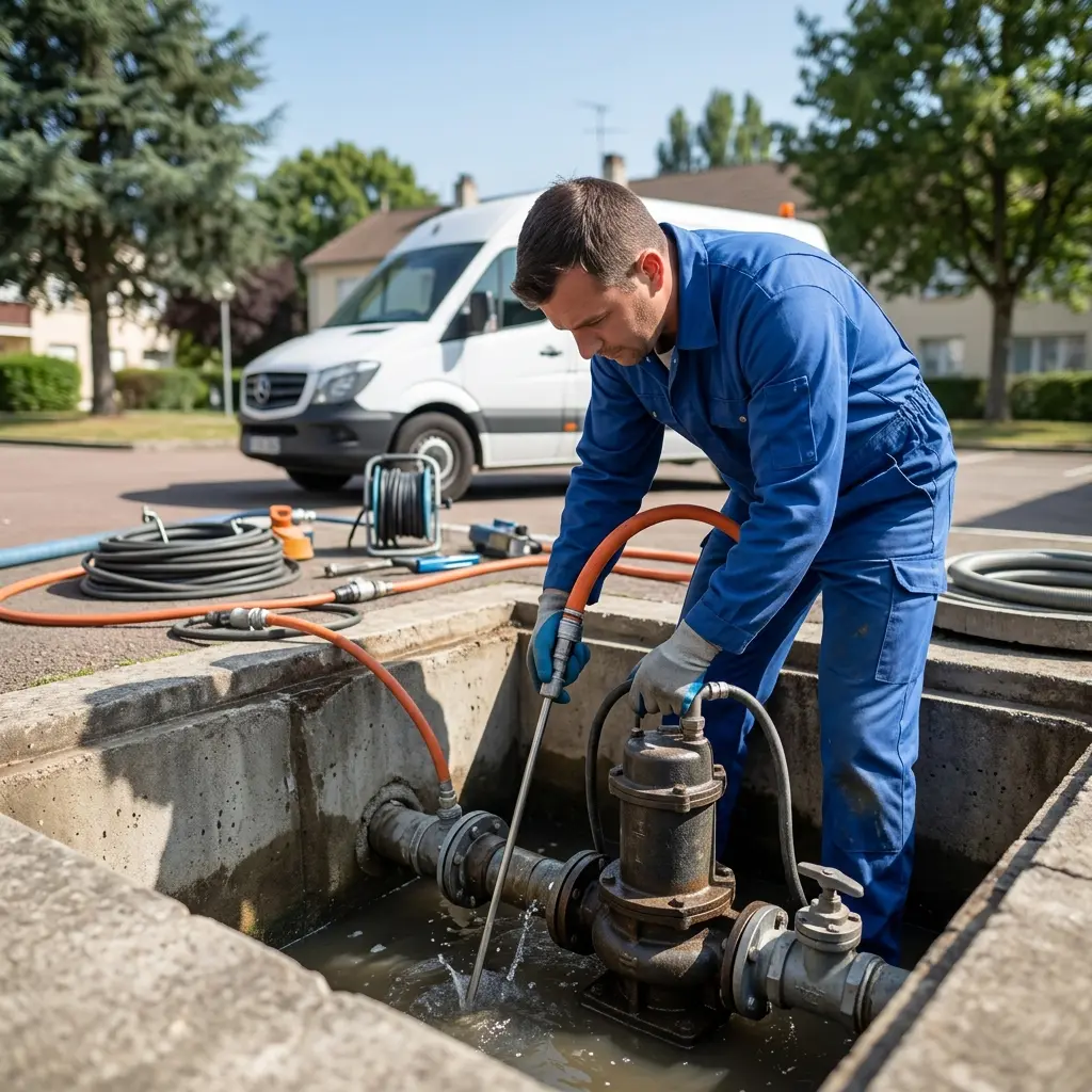 Débouchage pompe de relevage Mézières-sur-Seine (78970)