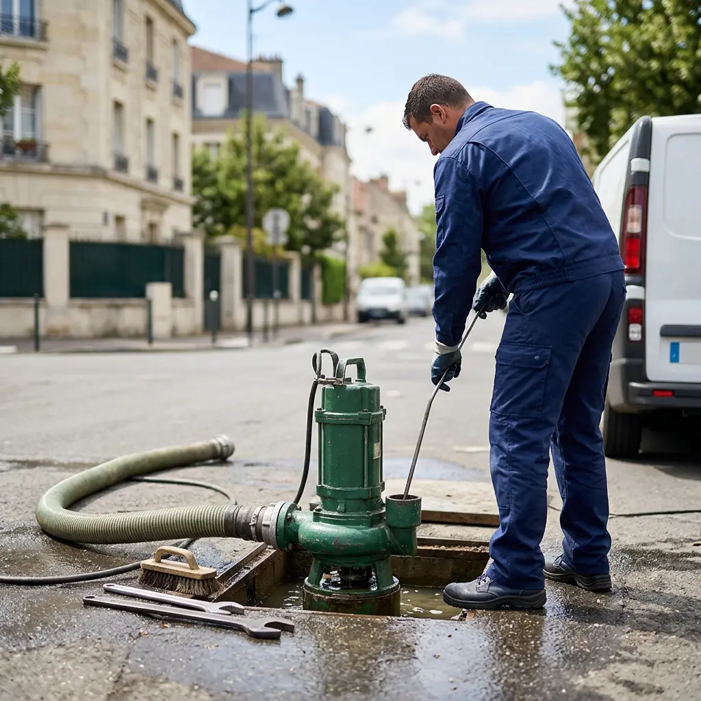 Comment nous traitons vos blocages de pompes de relevage