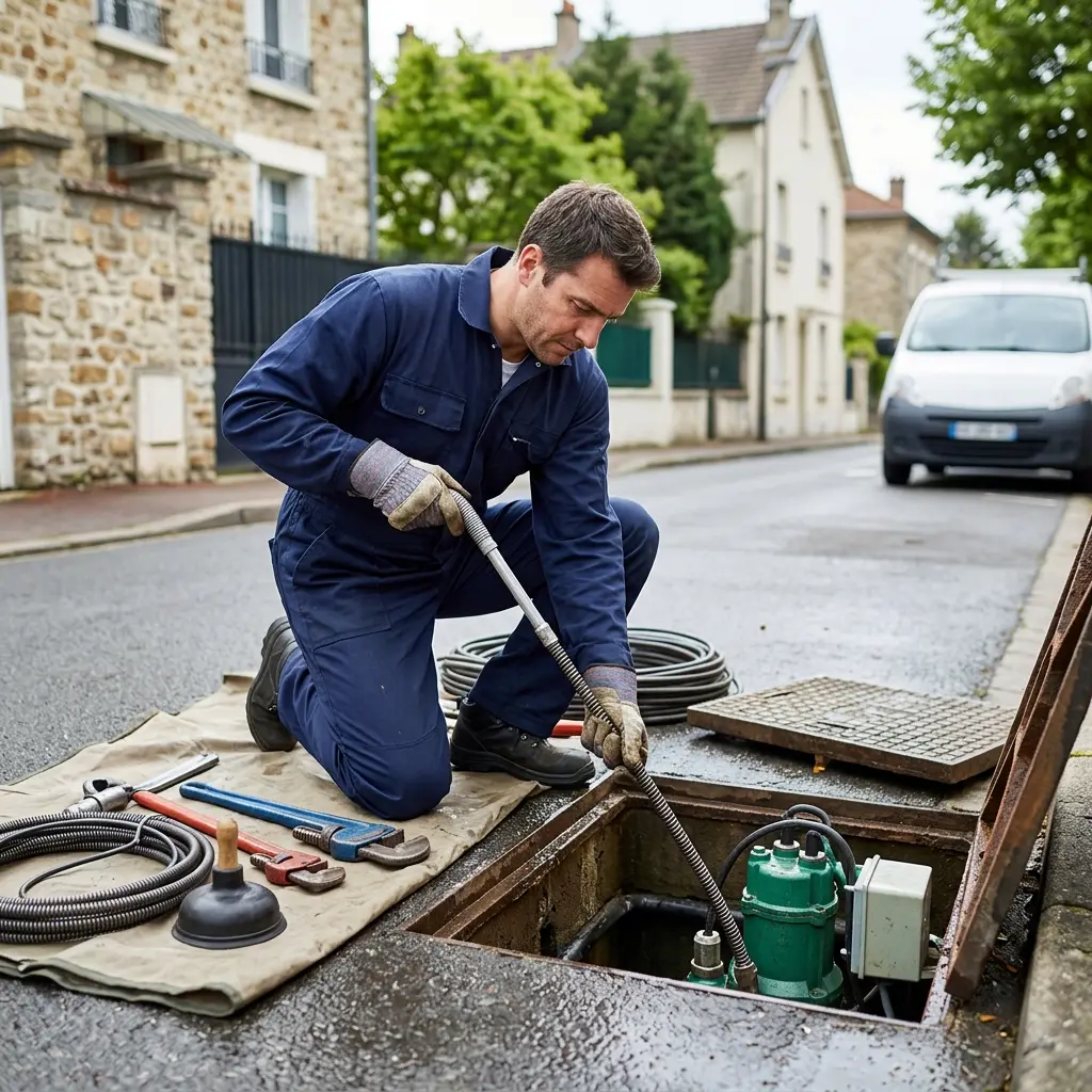 Débouchage pompe de relevage Sceaux (92330)