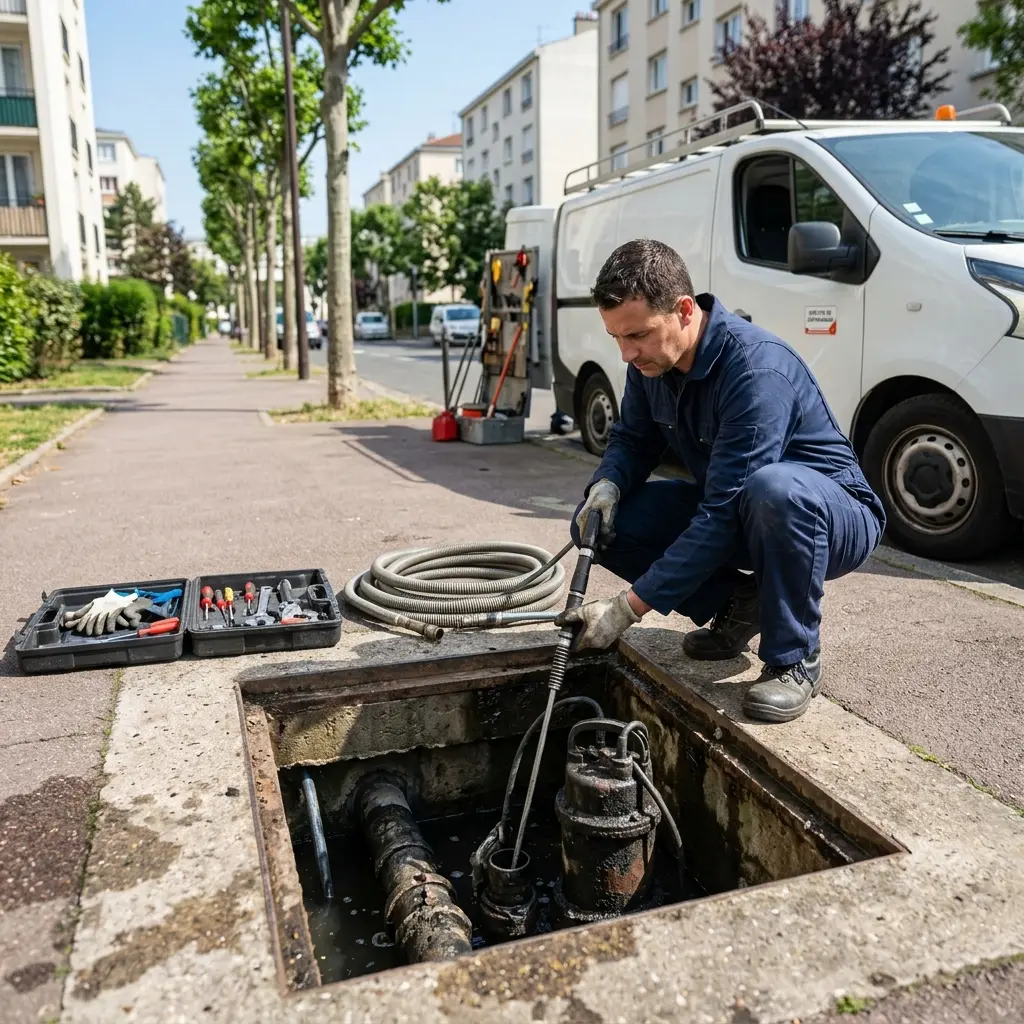 Débouchage pompe de relevage Bagnolet (93170)