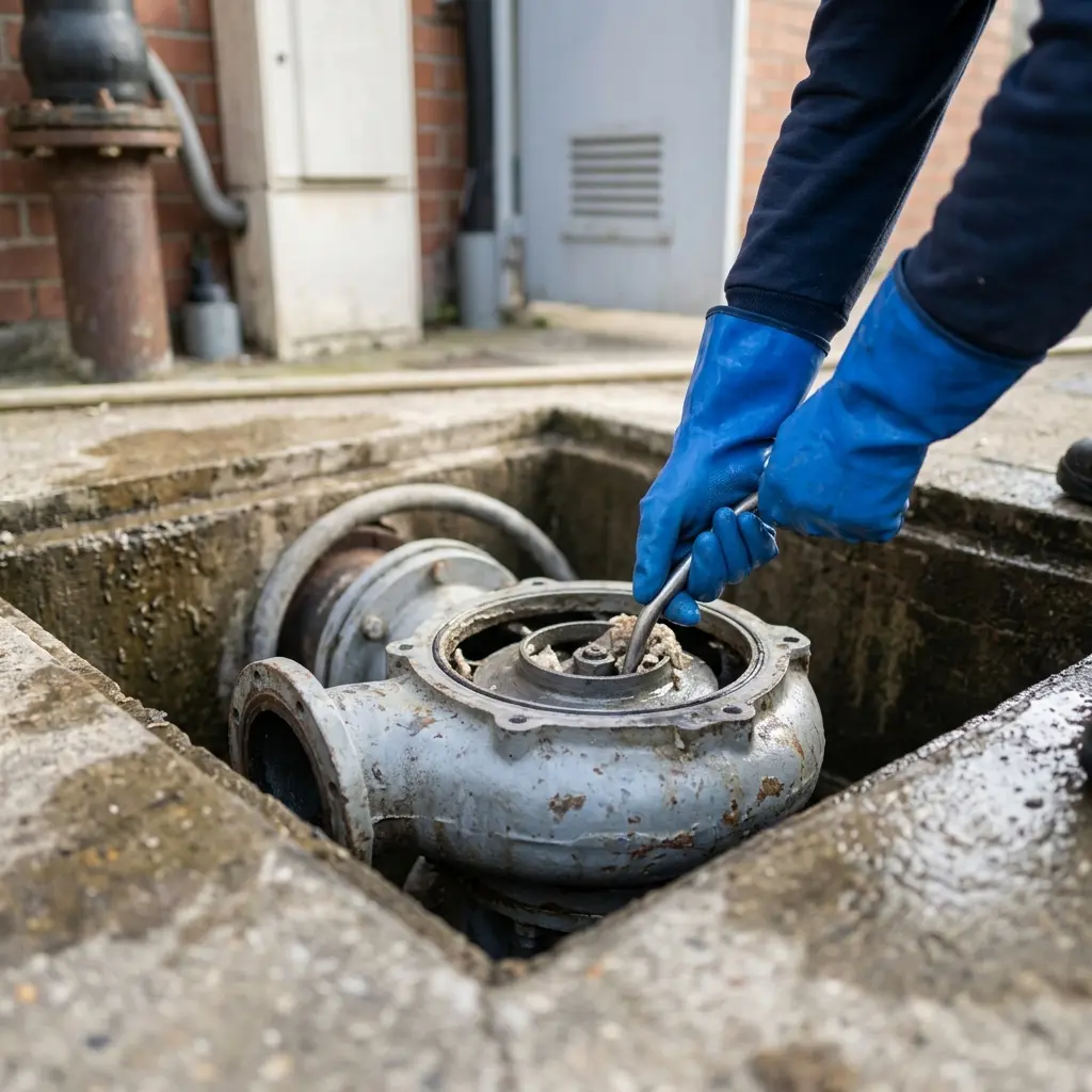 Débouchage pompe de relevage Romainville (93230)