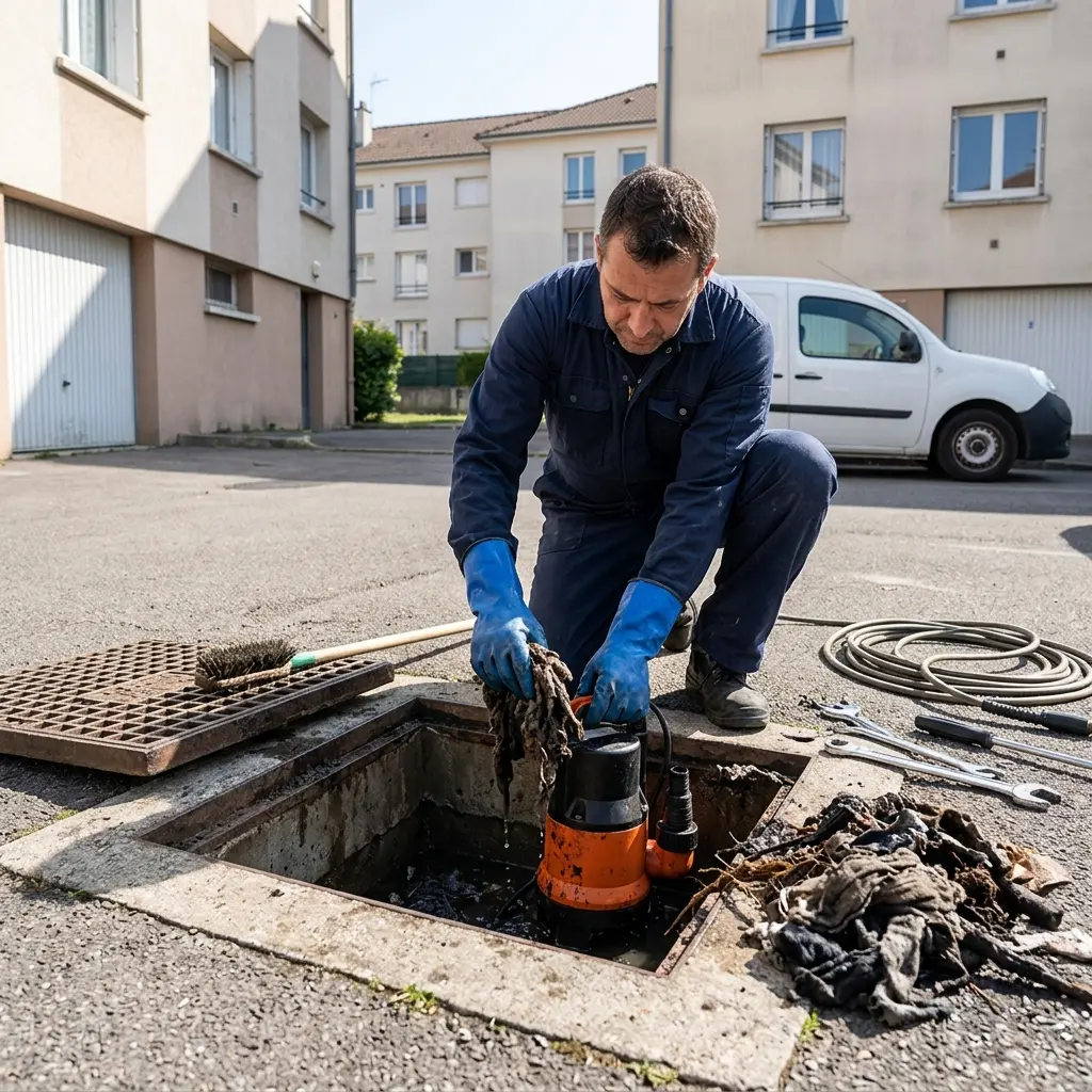 Débouchage pompe de relevage Les Lilas (93260)