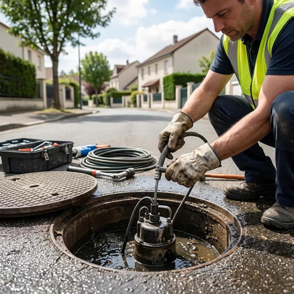 Débouchage pompe de relevage Le Raincy (93340)