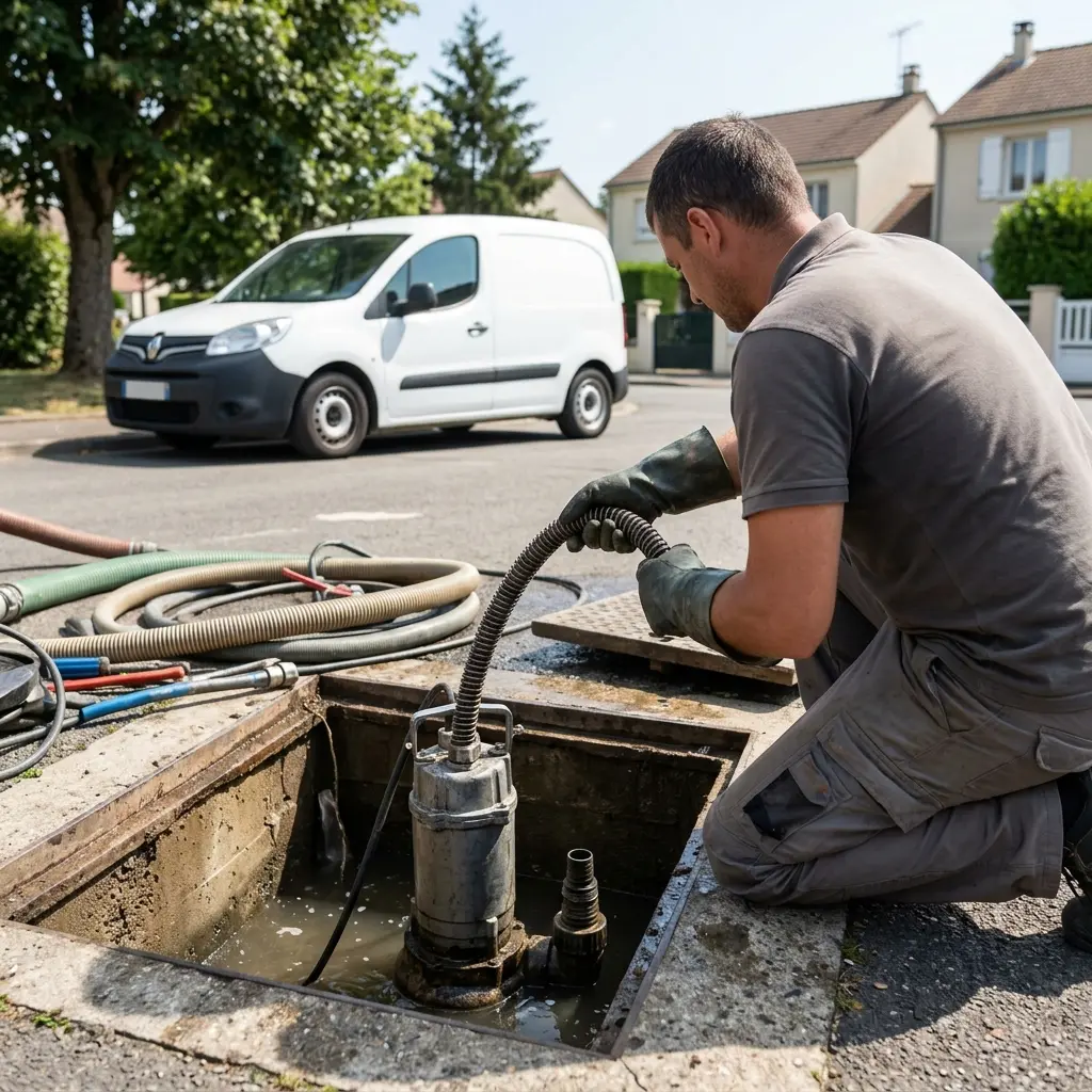 Débouchage pompe de relevage Vaujours (93410)