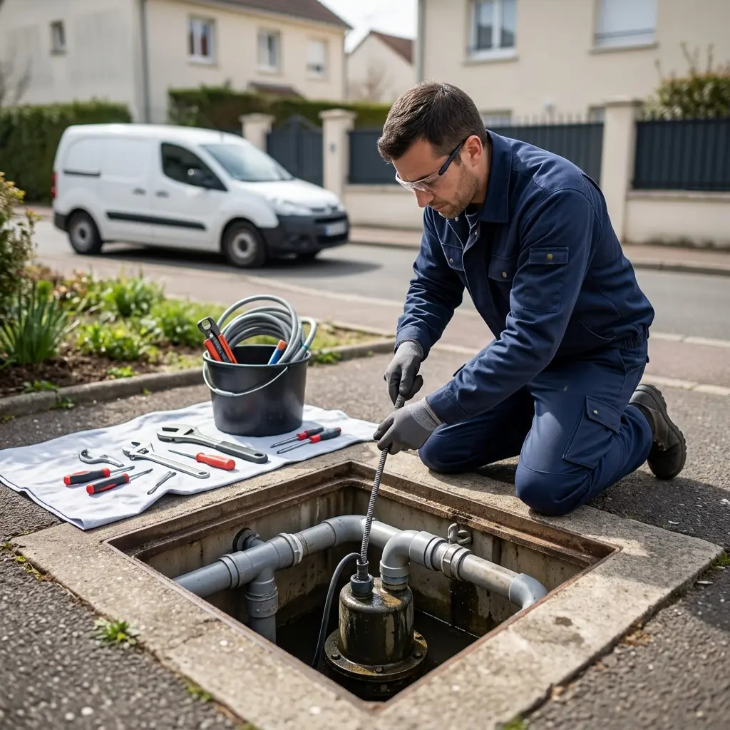 Débouchage pompe de relevage Dugny (93440)