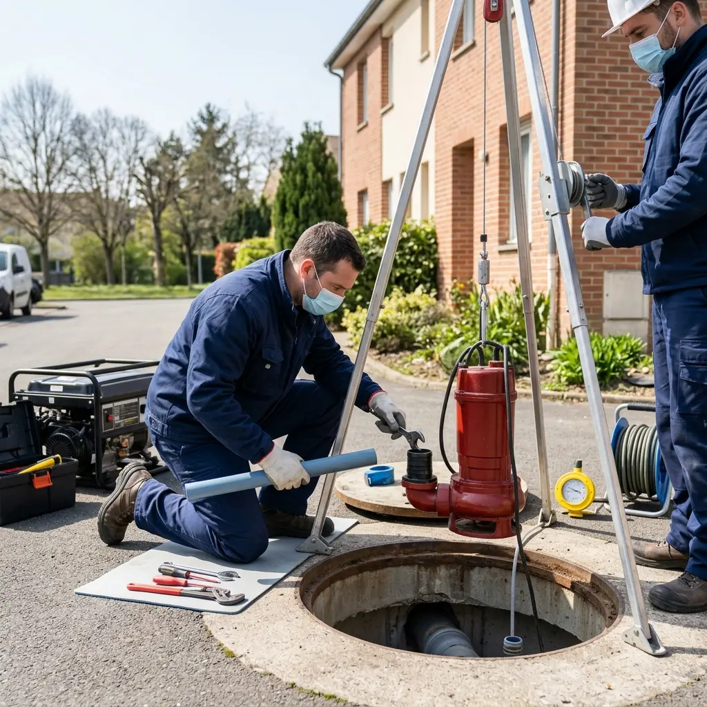 Dépannage pompe de relevage Sedan (08200)