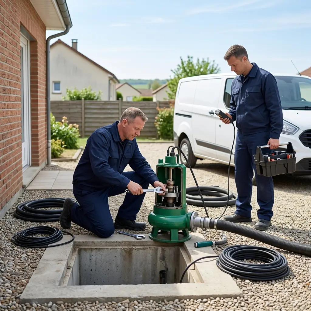 Dépannage pompe de relevage Vouziers (08400)