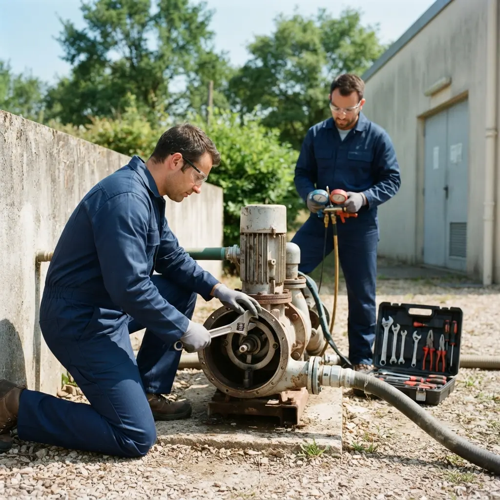 Un accompagnement professionnel pour vos pompes
