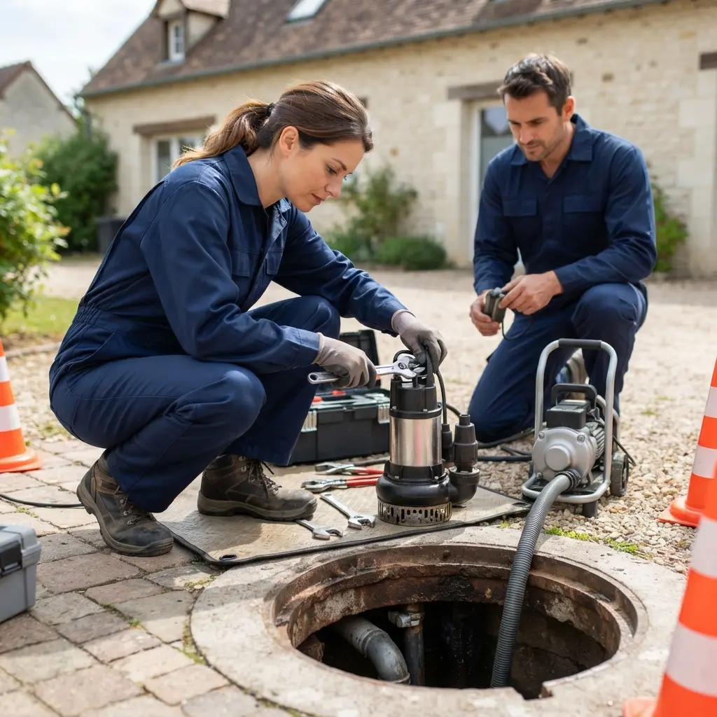 Dépannage pompe de relevage Fismes (51170)