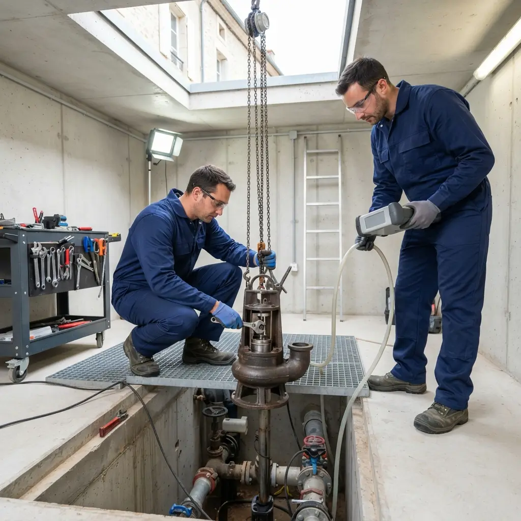 Dépannage pompe de relevage Langres (52200)