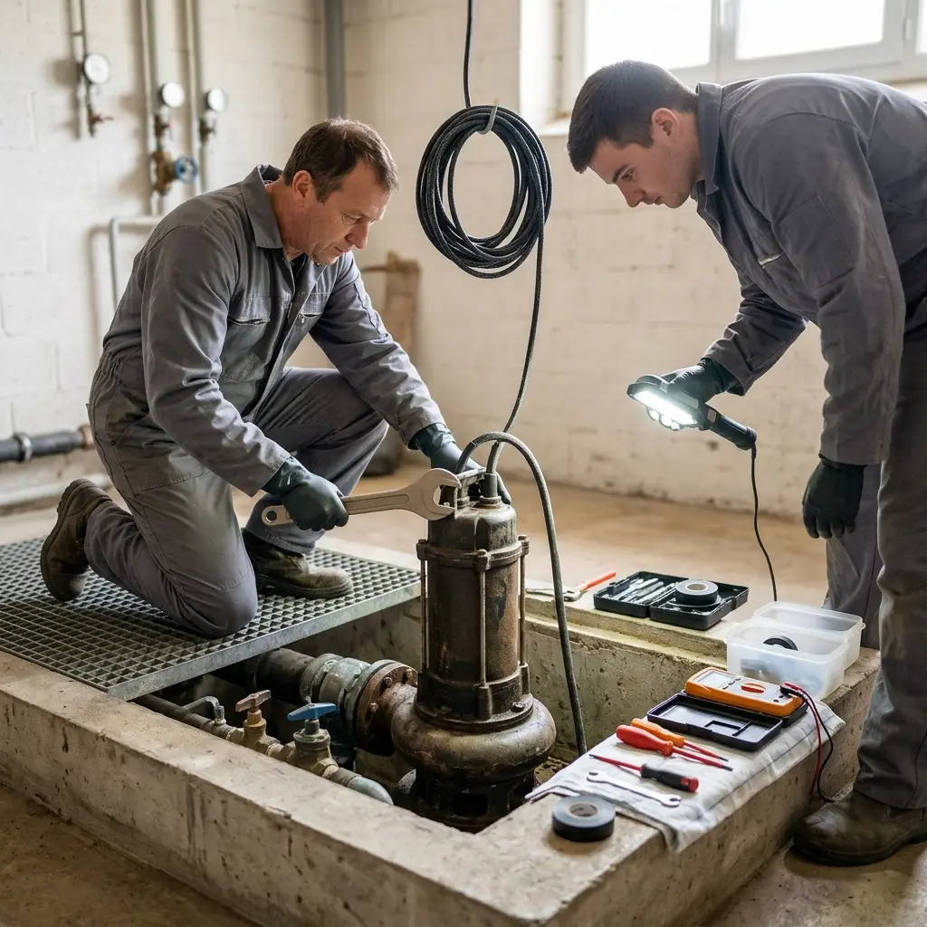 Dépannage pompe de relevage Lunéville (54300)
