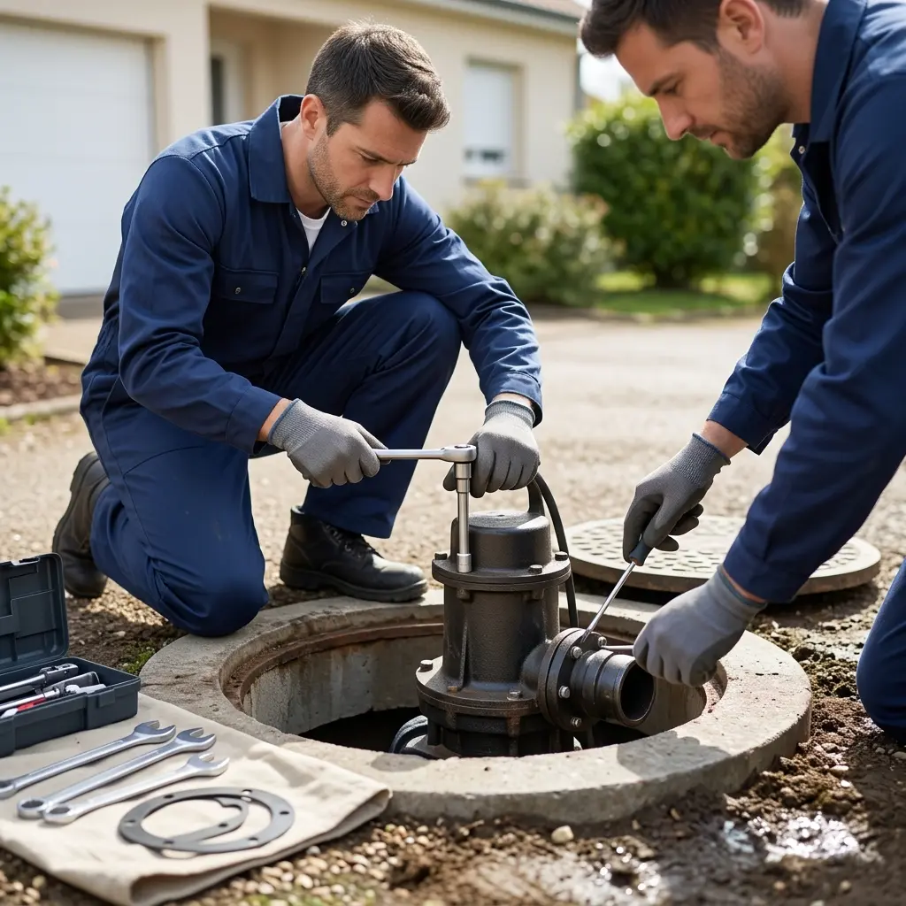 Dépannage pompe de relevage Réhon (54430)