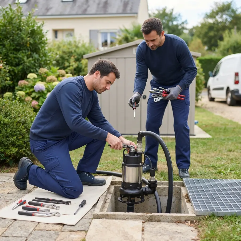 Dépannage pompe de relevage Longlaville (54810)