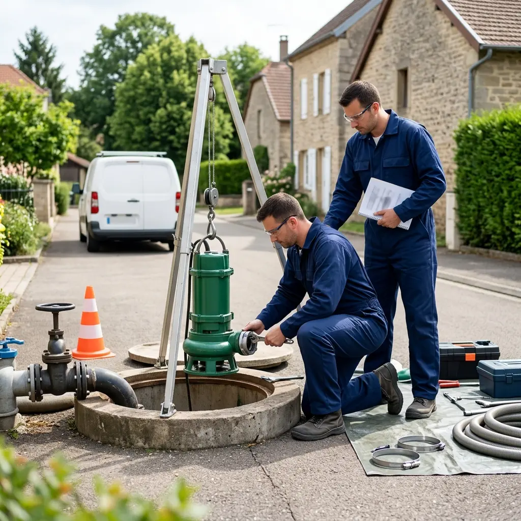 Dépannage pompe de relevage Ars-sur-Moselle (57130)