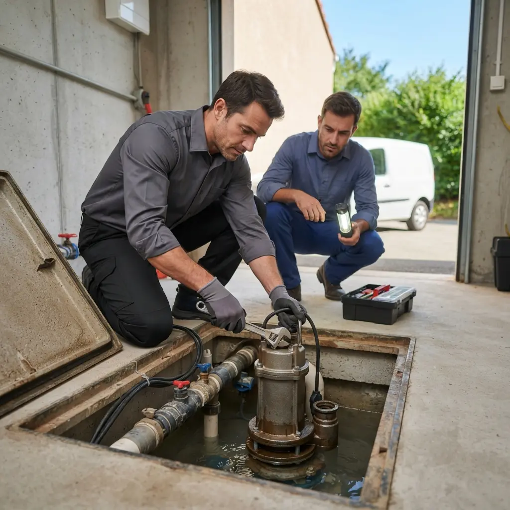 Dépannage pompe de relevage Bousse (57310)