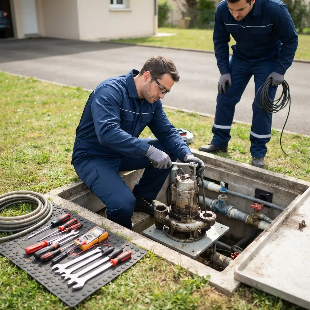 Dépannage pompe de relevage Spicheren (57350)
