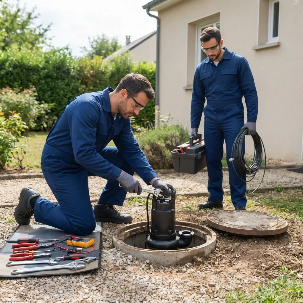 Comment agir en cas de panne de pompe de relevage à Morsbach et pertes d’évacuation ?