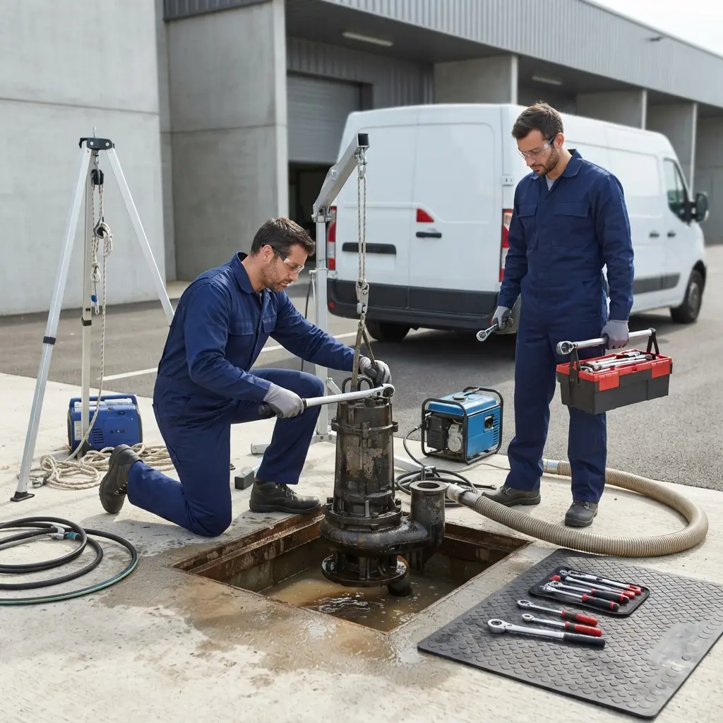 Dépannage pompe de relevage Basse-Ham (57970)
