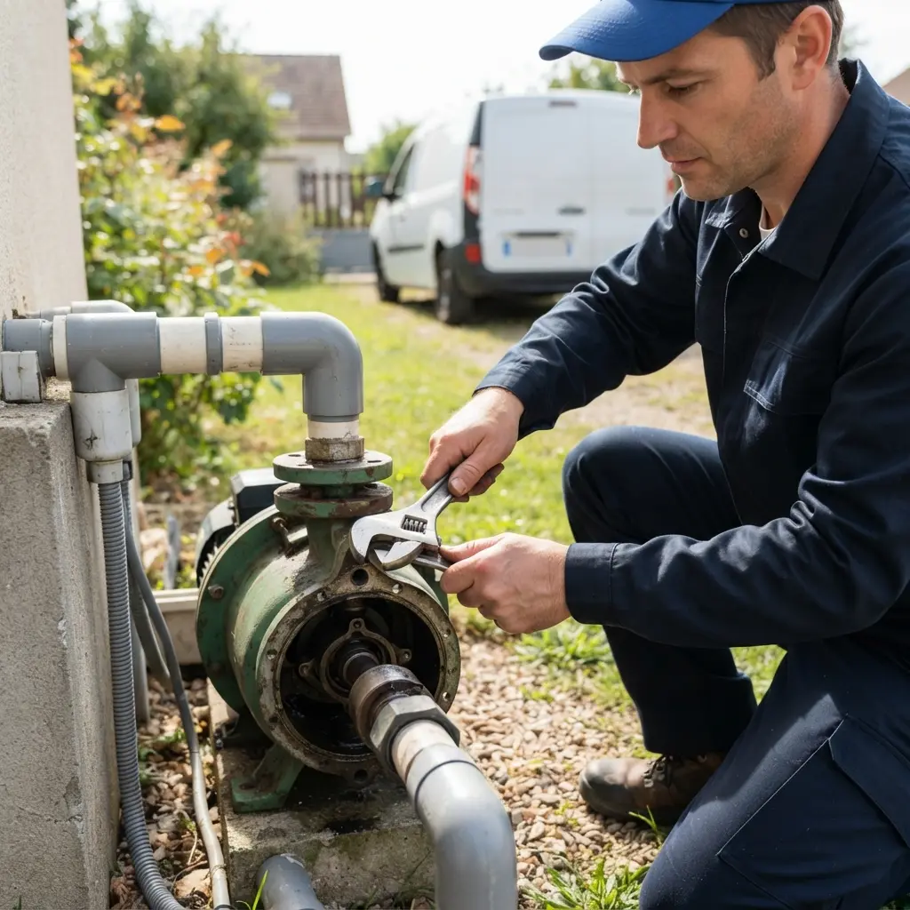 Comment se déroule l’intervention de dépannage pompe de relevage à Truchtersheim ?