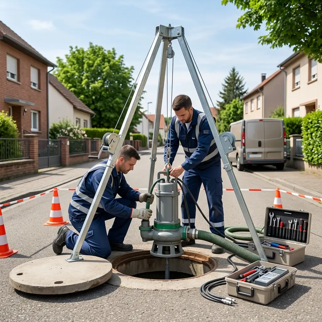 Dépannage pompe de relevage Seltz (67470)